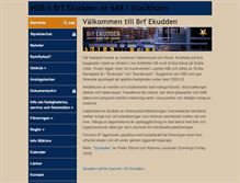 Tablet Screenshot of brfekudden.nu